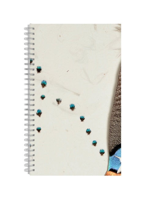 A4 Printed Spiral Bound Notebook Multicolour
