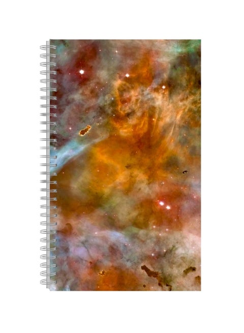 A4 Printed Spiral Bound Notebook Multicolour