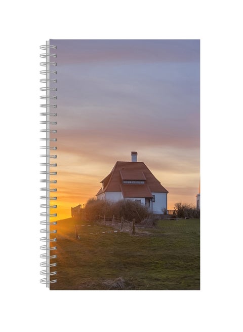 A4 Printed Spiral Bound Notebook Multicolour
