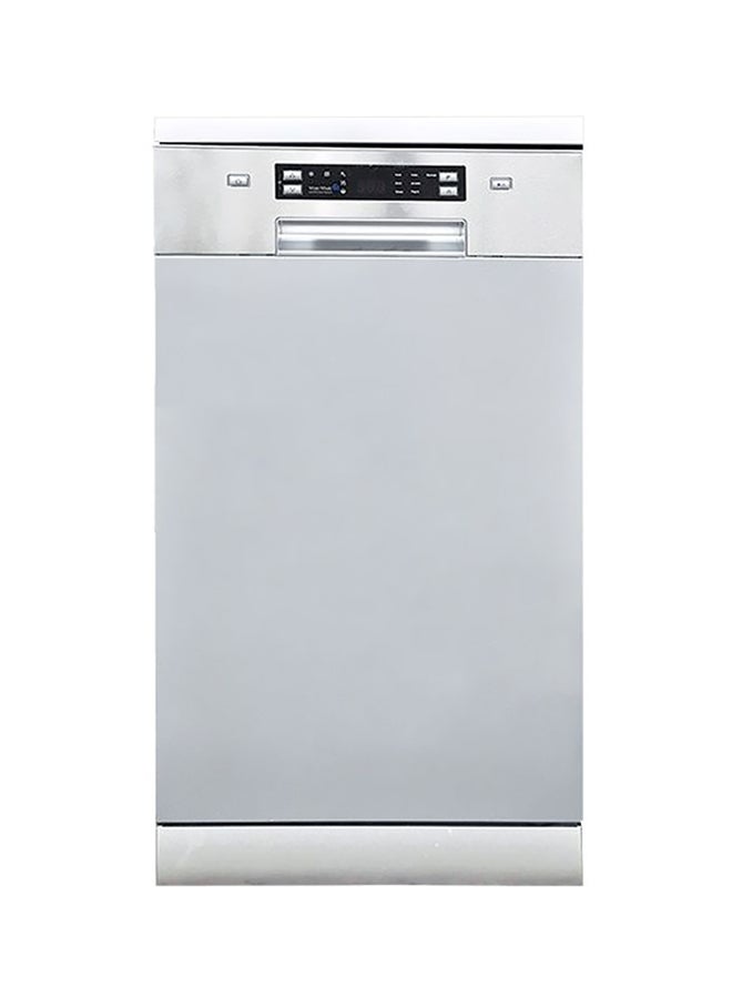 White Whale - 8 Program Whale Dishwasher DW-P875 MS Premium Premium Silver - Image 1