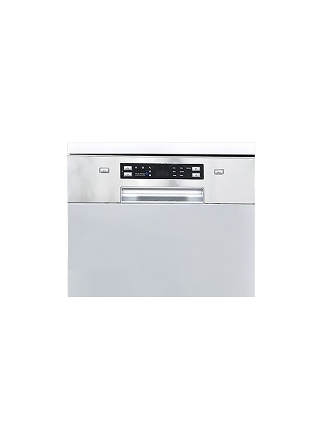 White Whale - 8 Program Whale Dishwasher DW-P875 MS Premium Premium Silver - Image 1