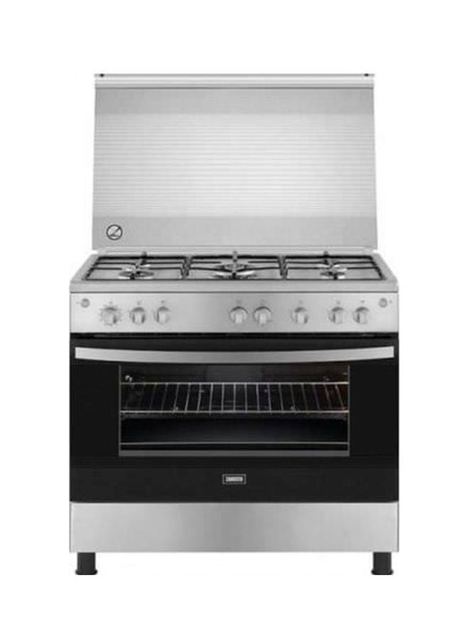 Free Standing Cooking Range ZCG91236XA Black/Silver