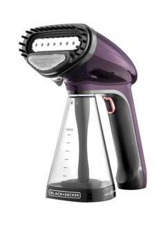 BLACK+DECKER Handheld Steam Iron 1500W HST1500-B5 Purple/Black/Clear  - Image 1