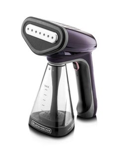 BLACK+DECKER Handheld Steam Iron 1500W HST1500-B5 Purple/Black/Clear  - Image 2