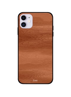 Protective Case Cover For Apple iPhone 11 Wooden Nornal Brown