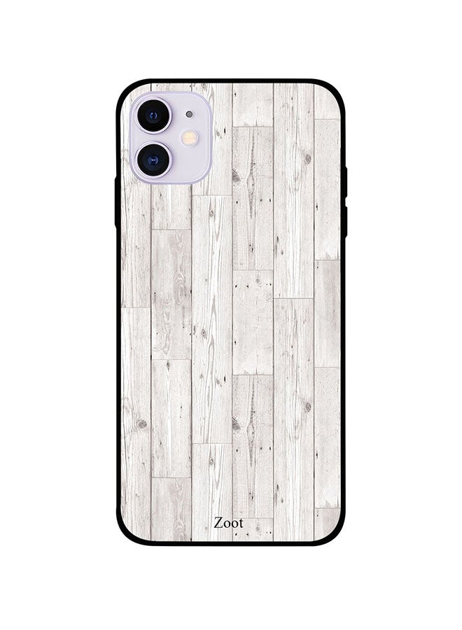 Zoot Protective Case Cover For Apple iPhone 11 Wooden White Box 