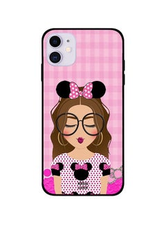 Protective Case Cover For Apple iPhone 11 Cute Girl Pink Hairclip
