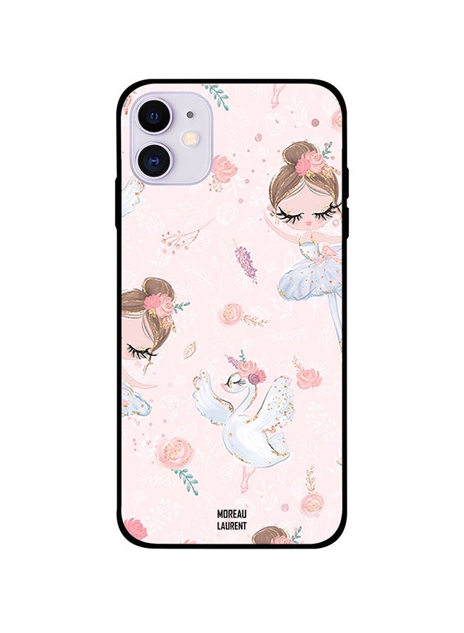 Moreau Laurent - Protective Case Cover For Apple iPhone 11 Doly Girl And Flowers - Image 1