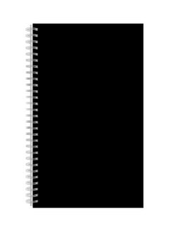 A4 Spiral Bound Notebook Black
