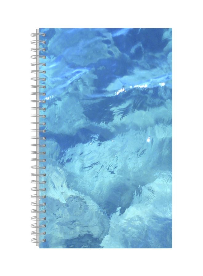 دفتر ملاحظات بطبعة مقاس A5 أزرق