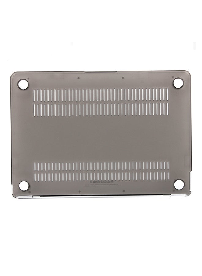 Matte Style Protective Case Cover For Apple MacBook Air 13.3-Inch A1932 (2018) Grey - Image 3