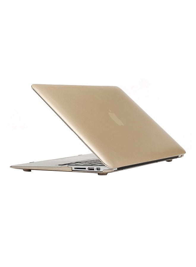 Frosted Hard Protective Case Cover For Apple MacBook Air 13.3-Inch A1466 (2012-17)/A1369 (2010-12) Gold  - Image 1