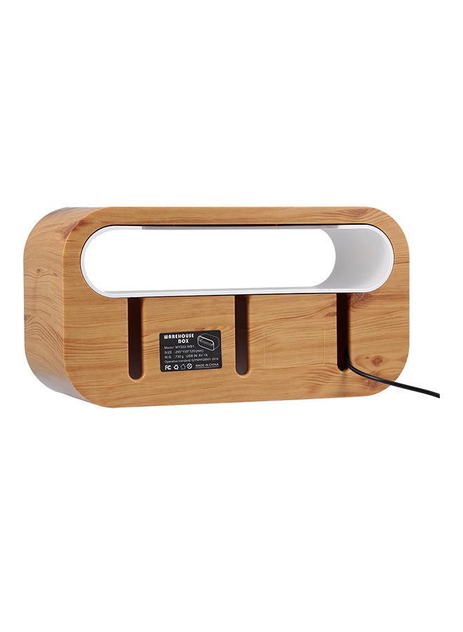 Generic - Warehouse Box Wireless Charger Pale Wood - Image 1