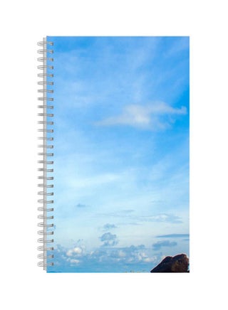 A5 Printed Spiral Bound Notebook Blue - v1569486423/N30366187A_1
