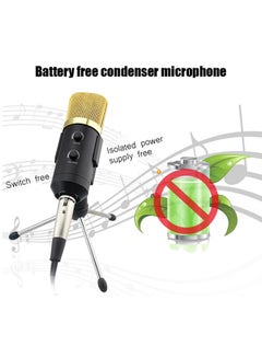 Generic HuaShun Cardioid PickUp Condenser Microphone BM100FX Black  - Image 4