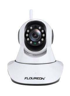 كاميرا مراقبة CCTV ONVIF IP بدقة 720P و1.0 ميجابكسل وتدعم الاتصال بشبكة واي فاي ومزودة بخاصية الدوران أفقياً ورأسياً والقدرة على الميل - مقبس أوروبي