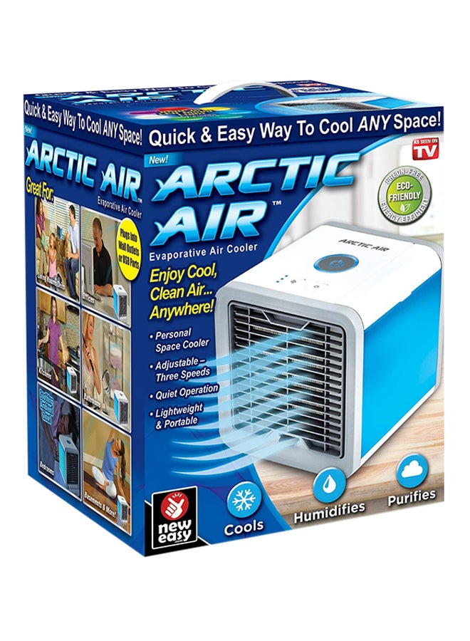 جهاز تبريد هواء شخصي محمول 10102554 رمادي/أزرق/أبيض - Image 3