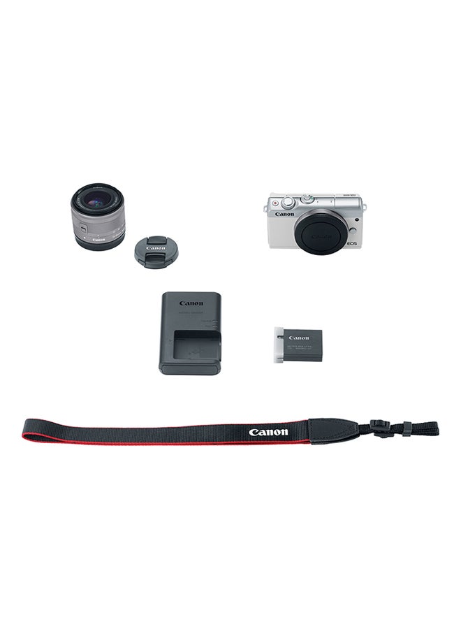 Canon - EOS M100 24.2 MP Mirrorless Camera (Body Only) - Image 1