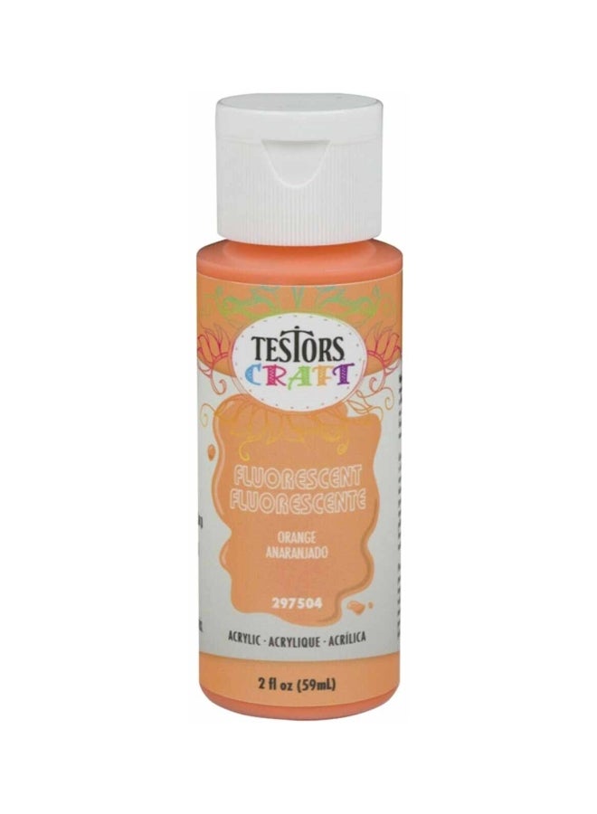 تستورز طلاء أكريليك بألوان فلورية من تيستورز كرافت أسود