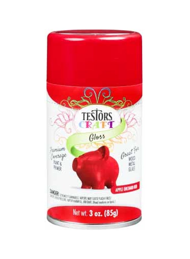 تستورز طلاء أكريليك لامع كرافت أحمر أورتشارد تفاحي