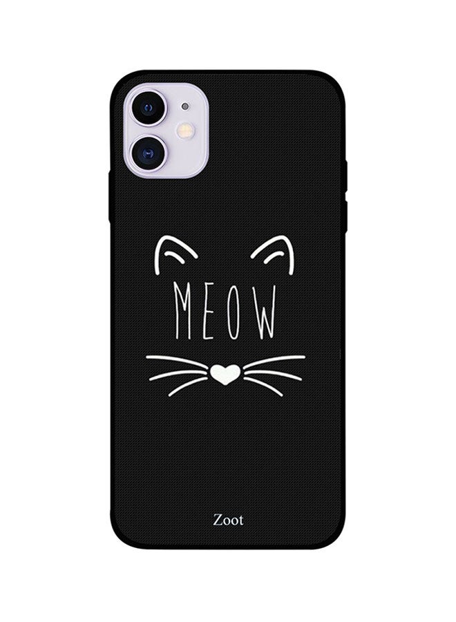 Zoot Protective Case Cover For Apple iPhone 11 Black/White