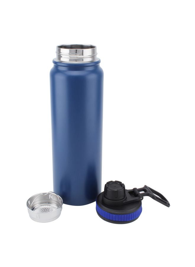 Nessan Stainless Steel Vacuum Flask Blue - Image 2
