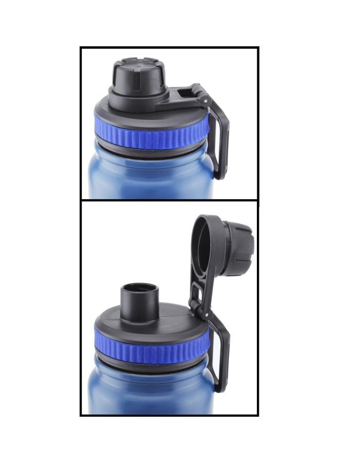 Nessan Stainless Steel Vacuum Flask Blue - Image 4
