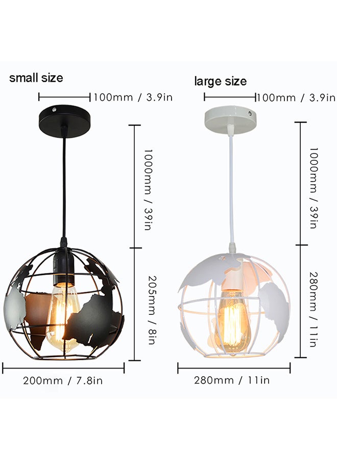 Indoor Ceiling Lamp White 15cm - Image 3