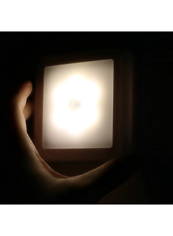 LED Induction Lamp Square Sensor Induction Night Lamp White 15centimeter - Image 3