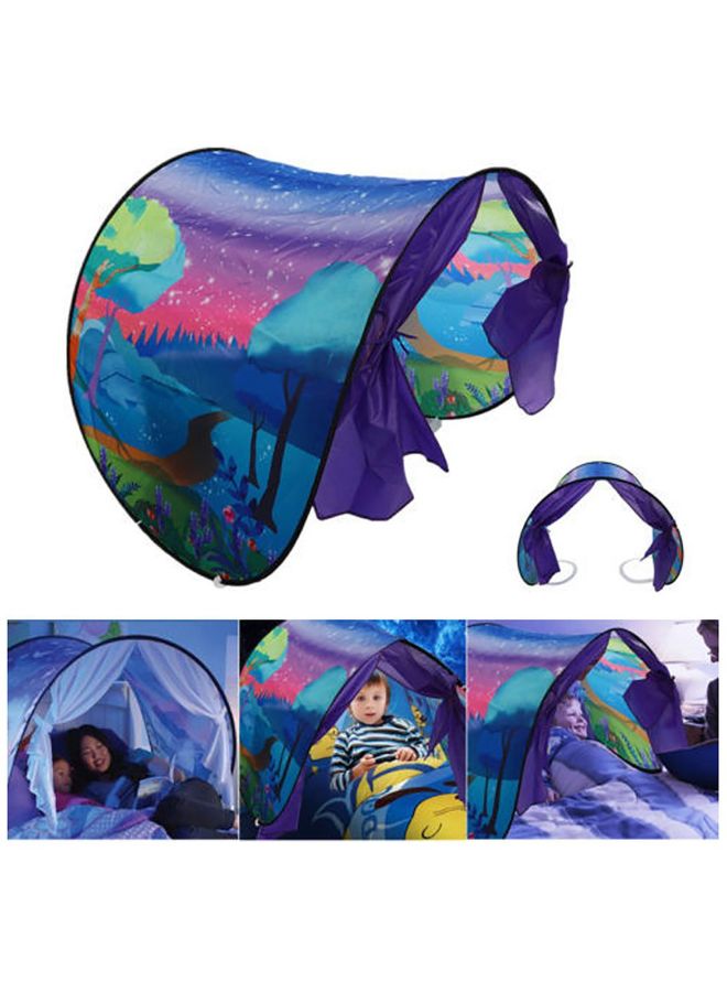 Wonderland Foldable Tent Cotton Blue  - Image 1