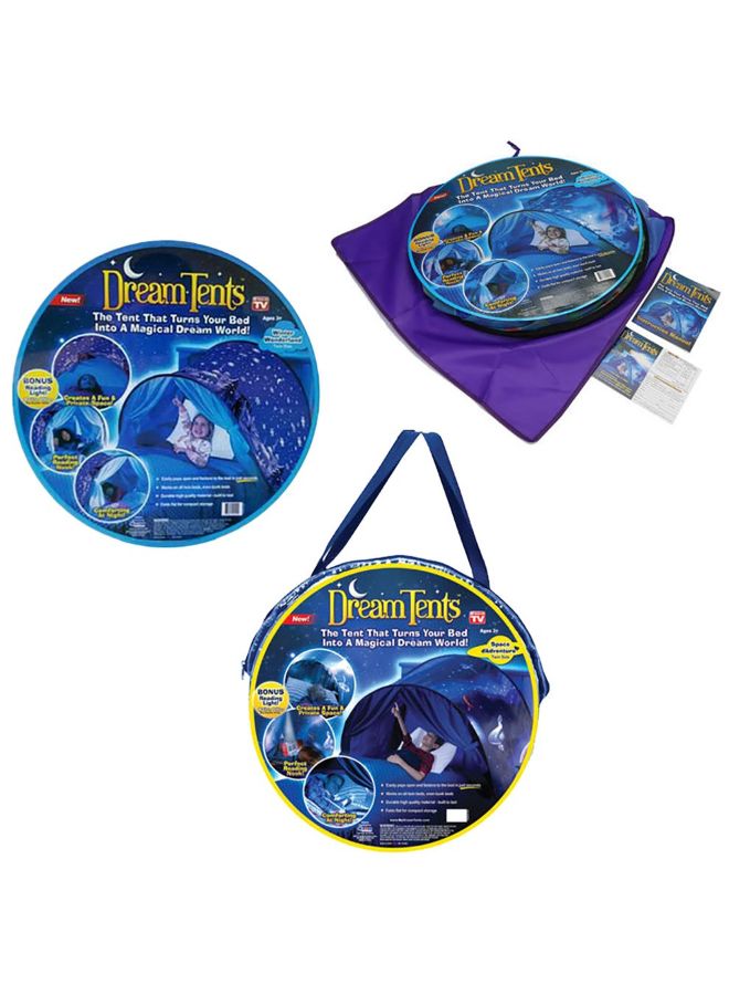 Wonderland Foldable Tent Cotton Blue  - Image 2