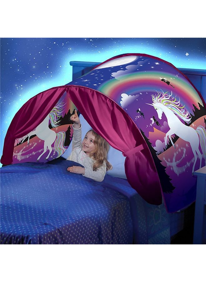 Wonderland Foldable Tent Cotton Blue  - Image 4