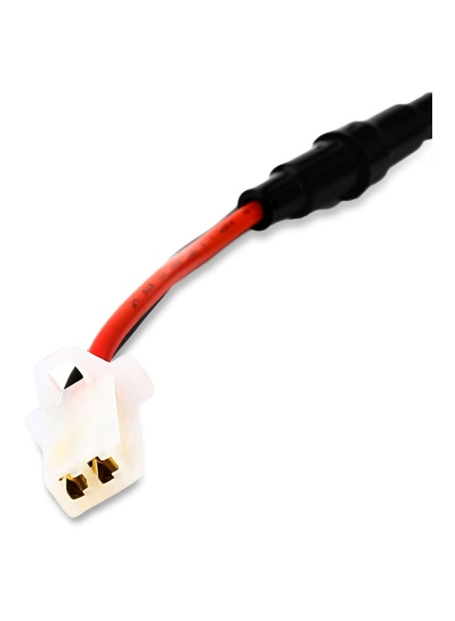 USB Charger With Indicator Light Black - Image 5