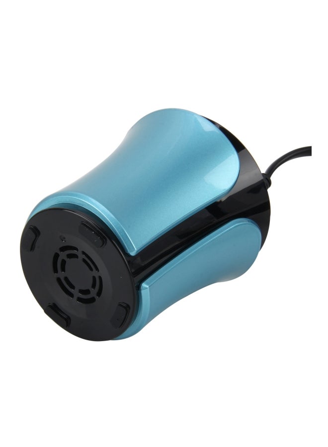 Cup Shaped Dual USB Charger Blue  - Image 2