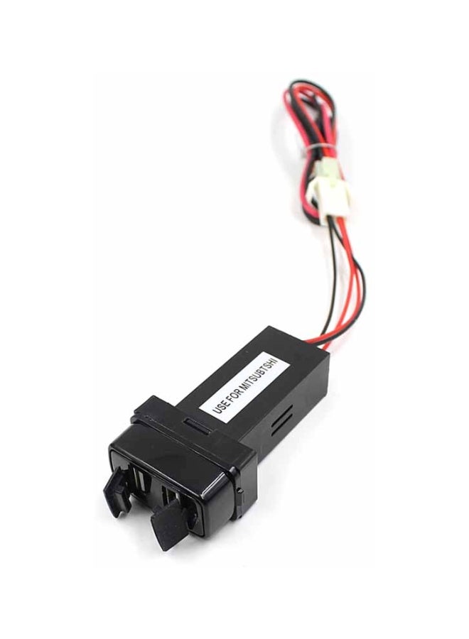 Multi-Functional USB Car Charger Black  - Image 2