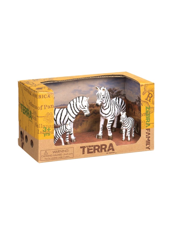 4-Piece Zebra Family Set 20.3x11.4x10.8cm - v1569499627/N30107404A_3