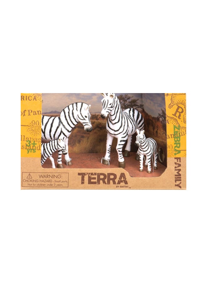 4-Piece Zebra Family Set 20.3x11.4x10.8cm - v1569499629/N30107404A_2