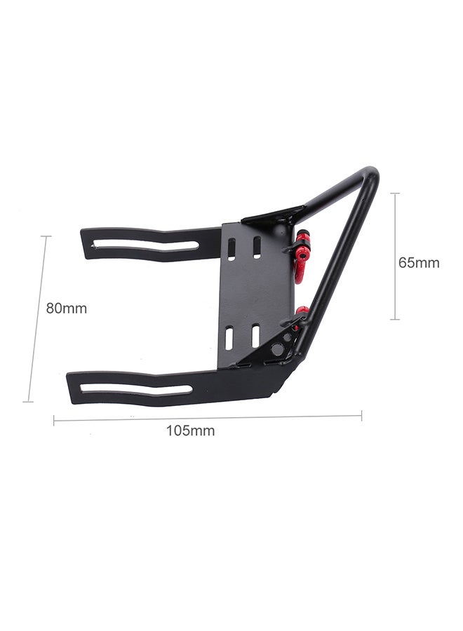 Front Bumper Triangle Bull Bar With Shackles For 1/10 Trx-4 Rc Crawler Car  - Image 2