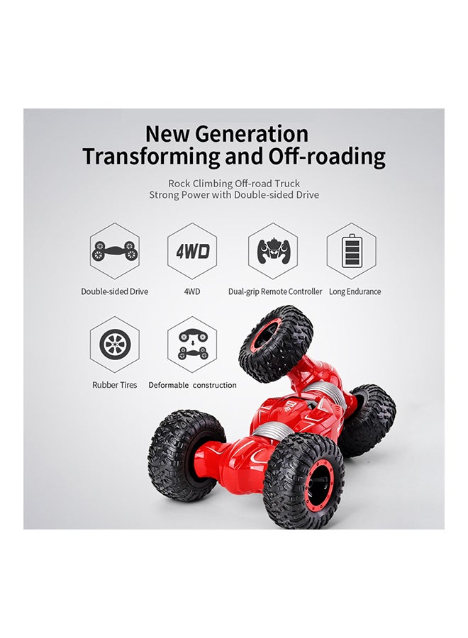 Jjr/C Q70 Rc Climbing Car Double-Sided Deformable All-Terrain Stunt Car Toy For Kids - Image 3