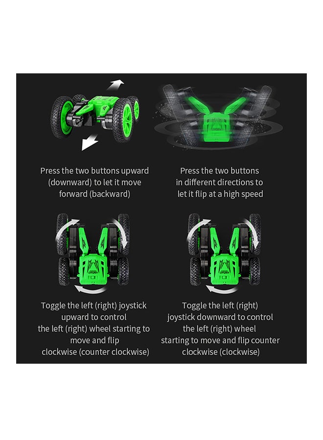 Jjr/C Q71 Rc Stunt Car 360 Degree Double Sided Rotating Flips Crawler Vehicle - Image 3