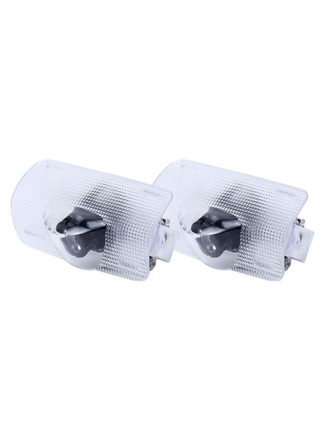 Generic 2-Piece LED Car Door Welcome Logo Car Brand 3D Shadow Light For Toyota  - Image 1