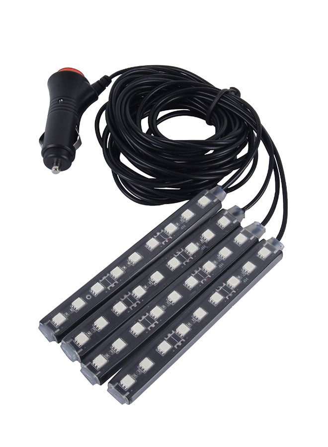 Generic 4-In-1 4.5W DC 12V 36 SMD-5050-LEDs RGB Car Interior Floor Decoration Atmosphere Neon Light Lamp  - Image 1