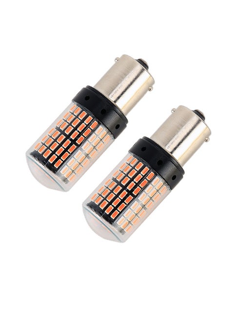 2-Piece 1156 BAU15S DC12V 18W 1080LM Car Auto Turn Lights With SMD-3014 Lamps