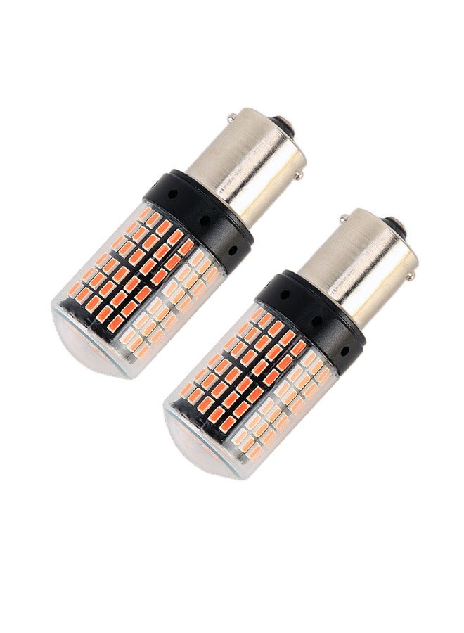 Generic 2-Piece 1156 BAU15S DC12V 18W 1080LM Car Auto Turn Lights With SMD-3014 Lamps - Image 1