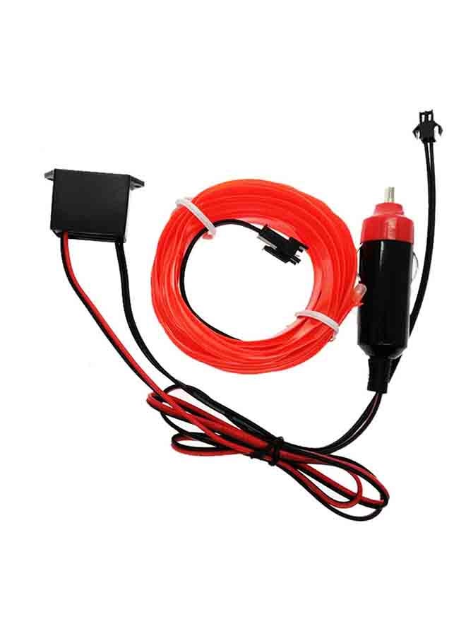 YWXLight - 5m LED Car Decorative Thread Sticker Indoor Decals Flexible Neon Light EL Wire Rope Tube - Image 1