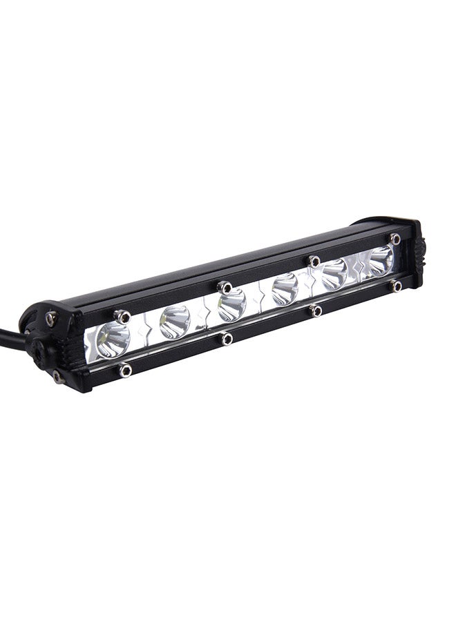 Generic DC 10-30V 18W 2300LM 6500K Waterproof Vehicle Car Boat Marine External 30 Degrees Adjustable Spot Light LED Car Bulbs With 6 Intense CREE LED Lights  - Image 1