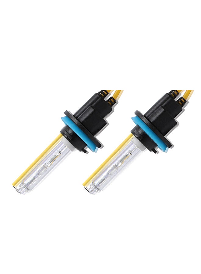Generic 2-Piece H8 H9 H11 55W 2500LM 5500K White Light HID LED Car Headlight Lamp Conversion Kit  - Image 1