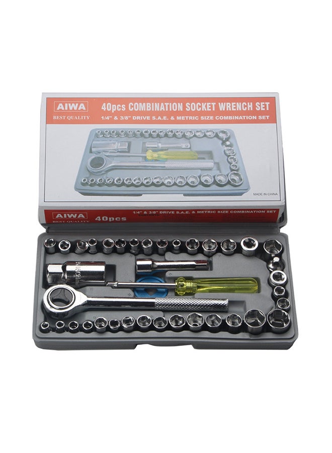 Generic 40-Piece Socket Wrench Set  - Image 1
