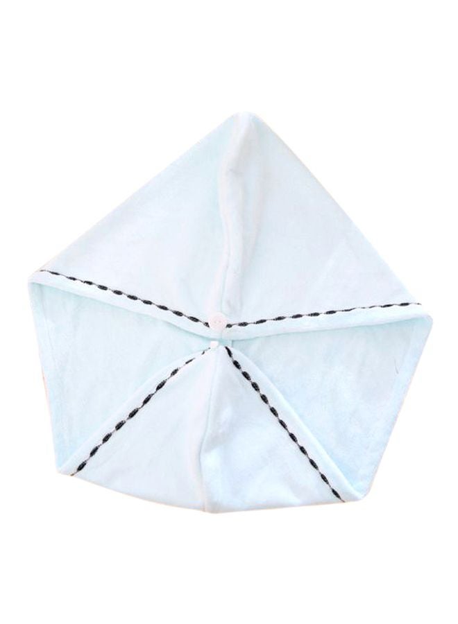 Fast Drying Bath Shower Cap Blue Standard 