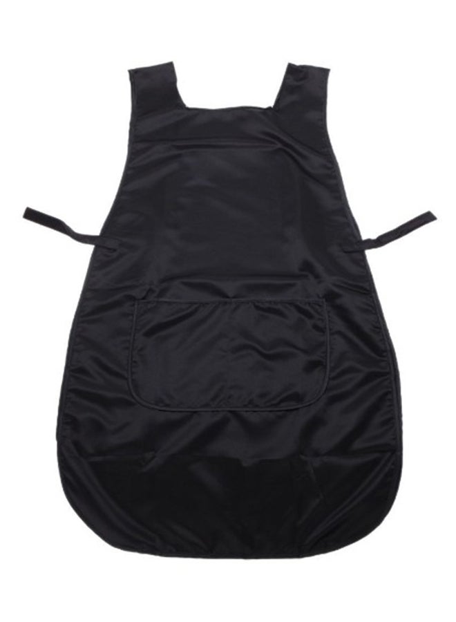 Generic Double-sided apron hairdresser Black 0.108kg 